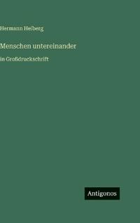 Menschen untereinander