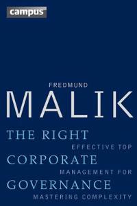 The Right Corporate Governance