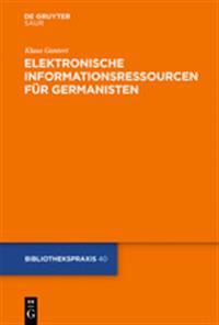 Elektronische Informationsressourcen für Germanisten