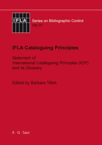 IFLA Series on Bibliographic Control