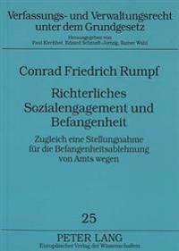 Richterliches Sozialengagement Und Befangenheit