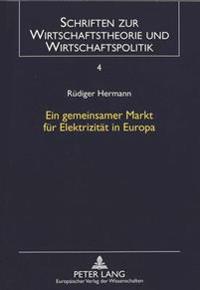 Ein Gemeinsamer Markt Fuer Elektrizitaet in Europa
