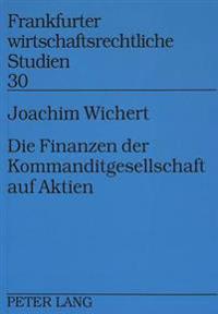Die Finanzen Der Kommanditgesellschaft Auf Aktien