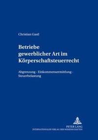Betriebe gewerblicher Art im Koerperschaftsteuerrecht