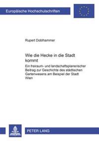 Wie Die Hecke in Die Stadt Kommt