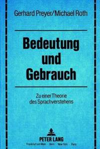 Bedeutung Und Gebrauch