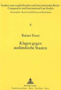 Klagen Gegen Auslaendische Staaten
