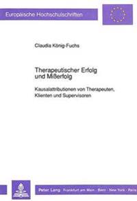 Therapeutischer Erfolg Und Mißerfolg