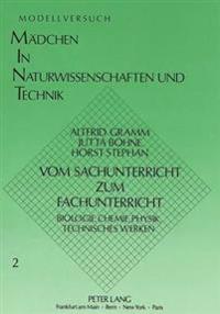 Vom Sachunterricht Zum Fachunterricht
