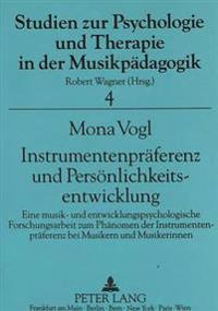 Instrumentenpraeferenz Und Persoenlichkeitsentwicklung