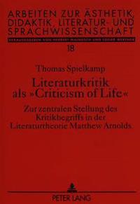 Literaturkritik ALS «Criticism of Life»