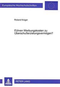 Fuehren Werbungskosten Zu Ueberschußerzielungsvermoegen?