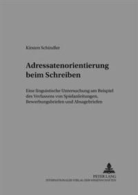 Adressatenorientierung Beim Schreiben