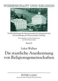 Die staatliche Anerkennung von Religionsgemeinschaften