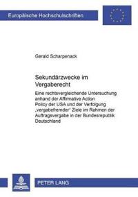 Sekundaerzwecke im Vergaberecht