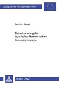 Restrukturierung Des Japanischen Bankenmarktes