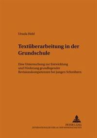 Textueberarbeitung in Der Grundschule