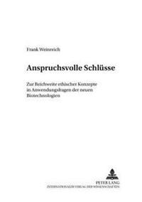 Anspruchsvolle Schluesse