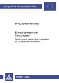 Erfolg Internationaler Innovationen