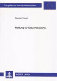 Haftung Fuer Steuerberatung