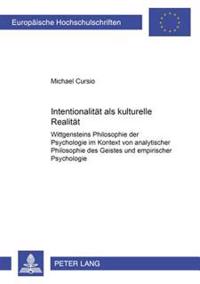 Intentionalitaet ALS Kulturelle Realitaet