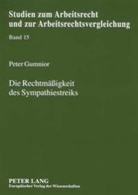 Die Rechtmaeßigkeit Des Sympathiestreiks