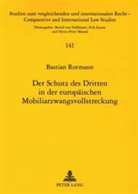 Der Schutz Des Dritten in Der Europaeischen Mobiliarzwangsvollstreckung