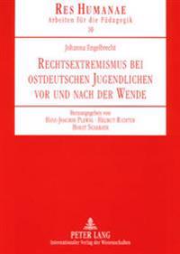 Rechtsextremismus Bei Ostdeutschen Jugendlichen VOR Und Nach Der Wende