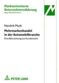 Mehrmarkenhandel in Der Automobilbranche