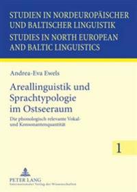 Areallinguistik Und Sprachtypologie Im Ostseeraum