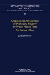 Operational Assessment of Monetary Poverty by Proxy Means Tests