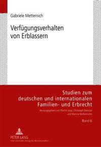 Verfuegungsverhalten Von Erblassern