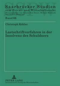 Lastschriftverfahren in Der Insolvenz Des Schuldners