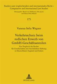 Verkehrsschutz Beim Redlichen Erwerb Von Gmbh-Geschaeftsanteilen