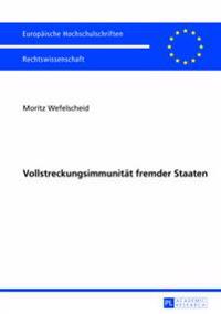 Vollstreckungsimmunitaet Fremder Staaten