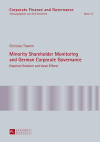 Minority Shareholder Monitoring and German Corporate Governance