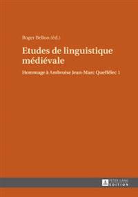 Etudes de Linguistique Médiévale