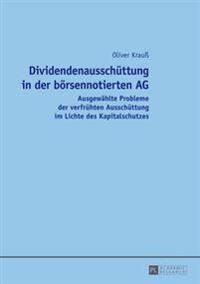 Dividendenausschuettung in Der Boersennotierten AG
