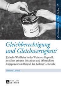 Gleichberechtigung Und Gleichwertigkeit?