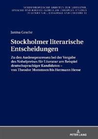 Stockholmer literarische Entscheidungen