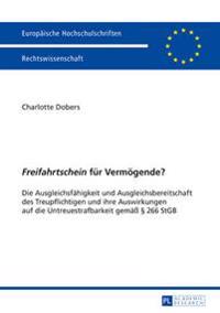 Freifahrtschein fuer Vermoegende?