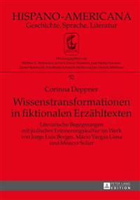Wissenstransformationen in Fiktionalen Erzaehltexten