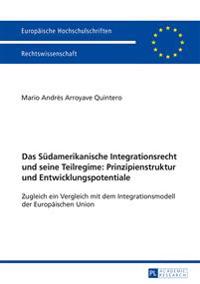 Das Suedamerikanische Integrationsrecht und seine Teilregime