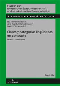 Clases y categorías lingueísticas en contraste