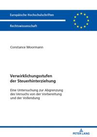Verwirklichungsstufen der Steuerhinterziehung