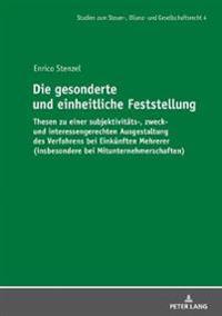 Die gesonderte und einheitliche Feststellung