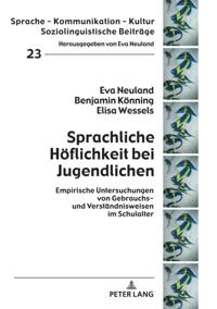 Sprachliche Hoeflichkeit bei Jugendlichen