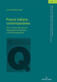 Poesía italiana contemporánea