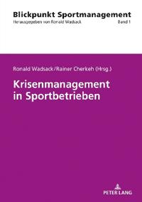 Bokomslag för "Krisenmanagement in Sportbetrieben"