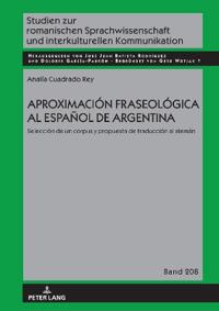 Aproximación fraseológica al español de Argentina